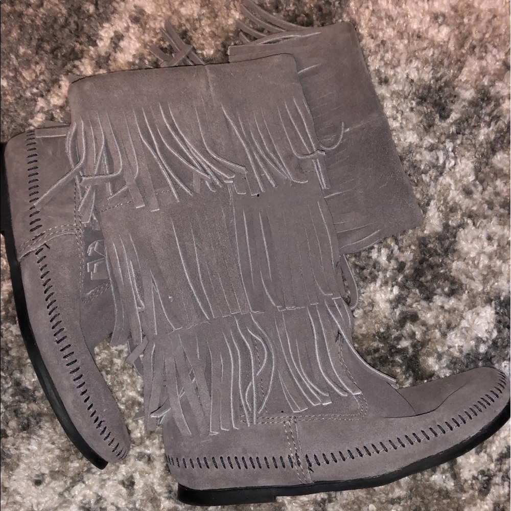 Fringe Minnetonka Boots